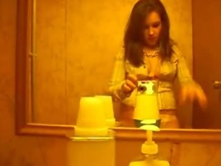 Bathroom Mirror Selfshot show