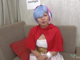 Japonské riho v ju obľúbené anime kostým comes na rozhovor s nás na tenshigao - phallus satie a guľa výprask amatérske gauč kásting 4k &lbrack;part 2&rsqb;