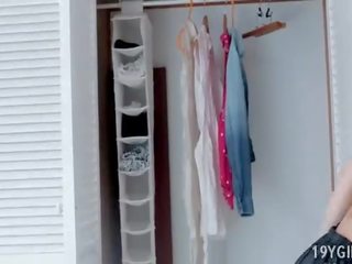 Voyeur cams catching clothes changing