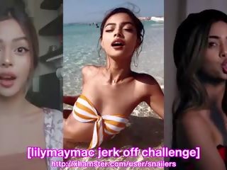 Lilymaymac szarpnięcie od challenge, darmowe szarpnięcie od kanał hd seks film 4e
