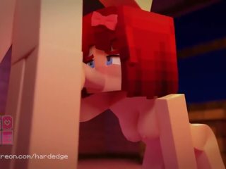 Minecraft aikuinen elokuva scarlett suihinotto animaatio (by hardedges)