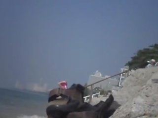 Rus Public Masturb Beach Flash Watching mademoiselle 59