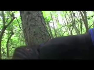 Agente publico hd eva toma efectivo para sexo en la bosque