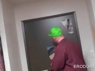 College party in dorm rooms with extraordinary dirty video