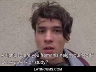 Latincums&period;com - kecil muda latino remaja bloke jael fucked oleh otot untuk wang