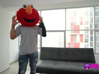 Bunny Jazmin and Her First Anal with Creampie… Elmo is Cool