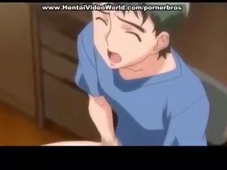 Anime teen young lady goes into fun fuck in bed