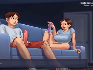 Summertime saga - alla kön film scener i den spel - enormt hentai tecknad animerad smutsiga filma sammanställning upp till v0 18 5