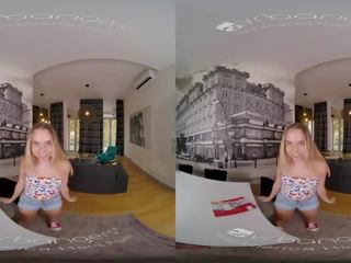 Vr Bangers Two bewitching Babes Cooperating to Satisfy Your dick Vr xxx clip