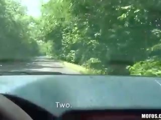 Hot to trot hitchhiking couple enjoys outstanding sex