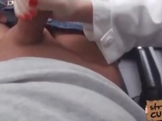 Teenager medical practitioner Leyla Peachbloom Sucked Dude's Big Hard member