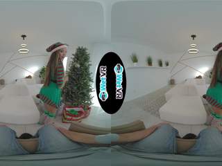 WETVR Asian Vina Sky Gifted sex film for Christmas in VR