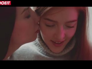 Lesbian Touches Her lassie Until She Cums (CUTE MOANS) ♡ x rated film movies