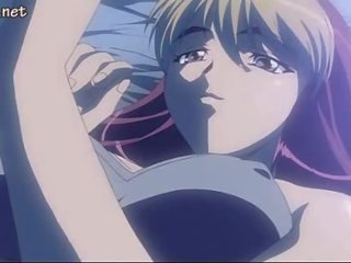 Blond anime nymfoman tar stor peter