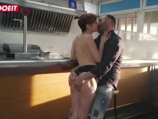 Steak and Blowjob Day Specials In a Public Spanish Restaurant x rated film shows
