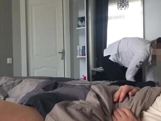 Stepsister Caught Jerking off and Sat on a Dick: HD dirty video 1e