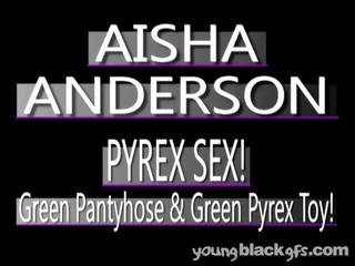 Sedusive násťročné čierne miláčik aisha anderson
