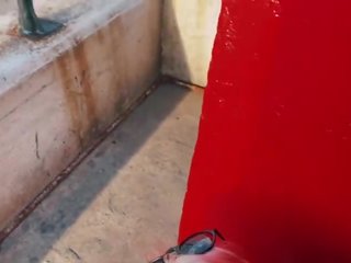 Blonde Public Blowjob dick and Cum Swallow at the Lighthouse