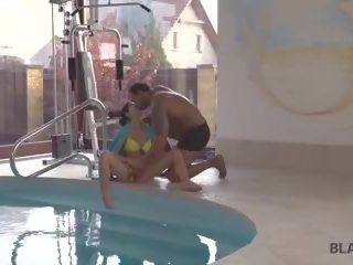 Black4k sex film with Swimming Coach, Free HD xxx film 0c