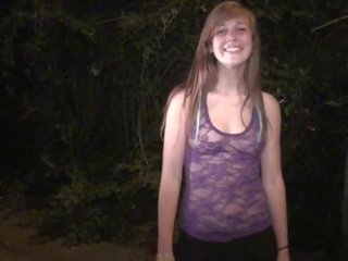 Attractive TEEN adolescent PUBLIC adult film anonymous DOGGING Part 1