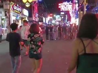 Thajsko dospelé video turista ide pattaya!